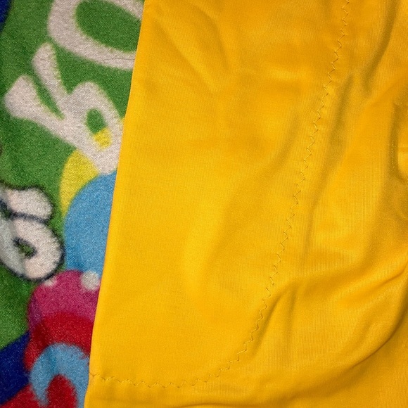 5/$15🌻Adams USA youth athletic shorts size small yellow - Picture 3 of 6